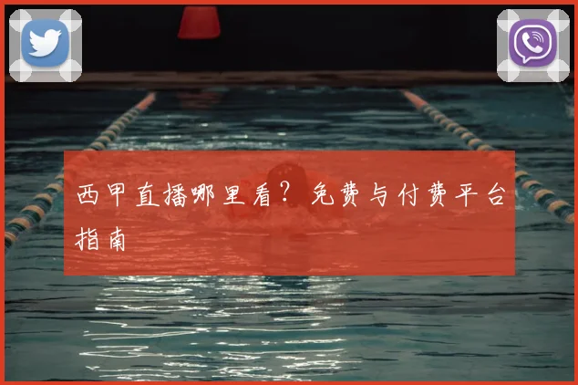 西甲直播哪里看？免费与付费平台指南